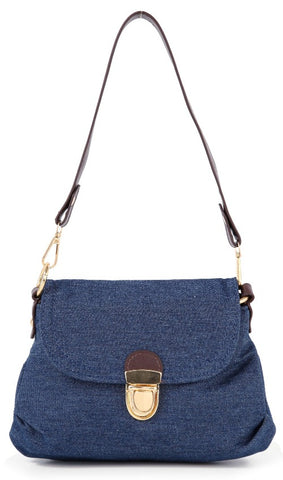 Classic Denim Shoulder Bag