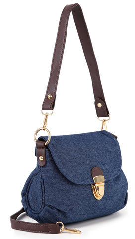 Classic Denim Shoulder Bag