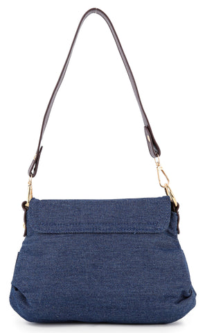 Classic Denim Shoulder Bag