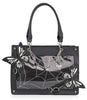 Unique Chain Accented Butterfly Hand Tote