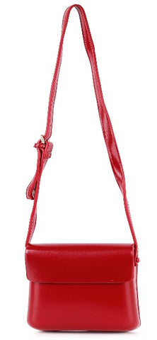 Classic Front Flap Cell Phone Crossbody Bag