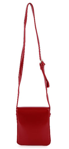 Classic Front Flap Cell Phone Crossbody Bag