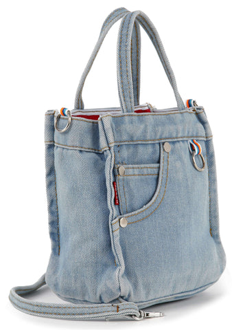 Petite Denim Hand Tote