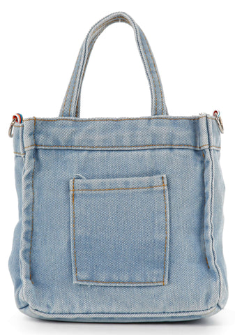 Petite Denim Hand Tote