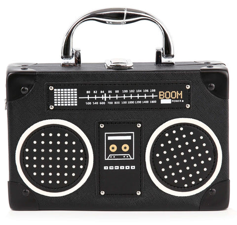 Retro Boombox Petite Shoulder Bag