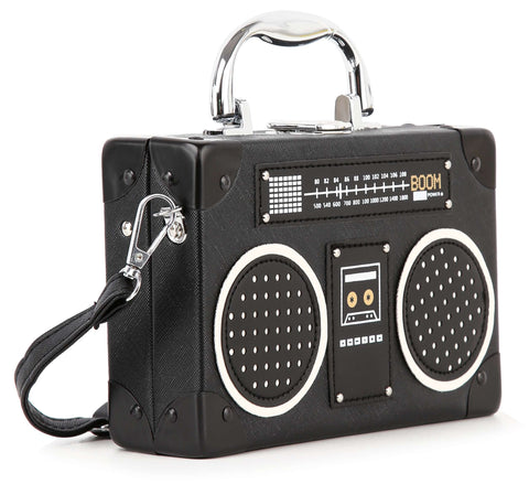 Retro Boombox Petite Shoulder Bag