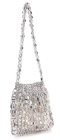 Stunning Mirrored Design Evening Bag