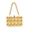 Patent Beaded Petite Evening Bag