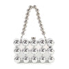 Patent Beaded Petite Evening Bag
