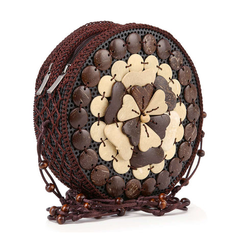 Decorative Round Shoulder Bag