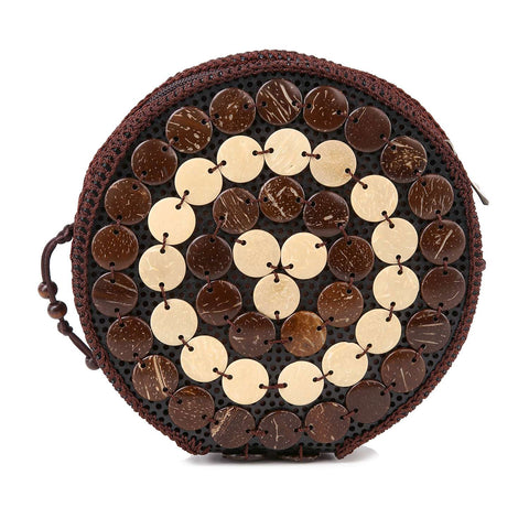 Decorative Round Shoulder Bag