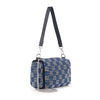 Rhinestone Checkerboard Design Fashion Bag