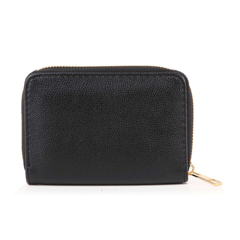 Bead And Stone Design Petite Zip Around Wallet