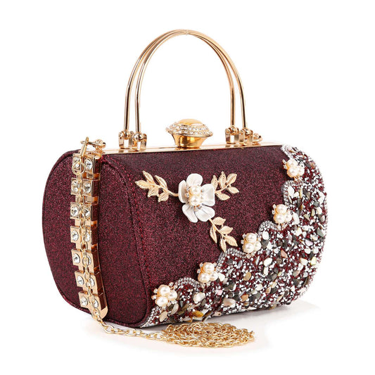 Highly Decorative Retro Evening Bag