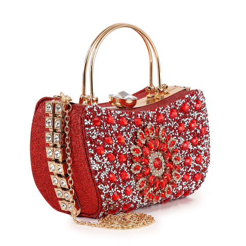 Highly Decorative Retro Evening Bag