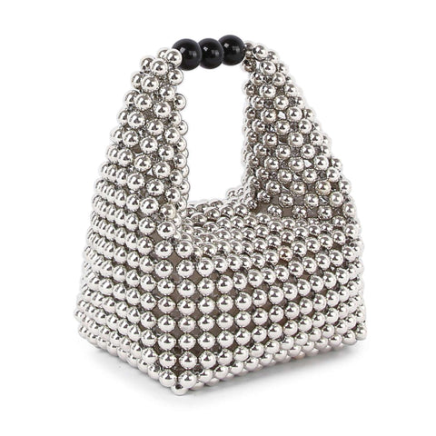 Beaded Fashion Hobo Handbag