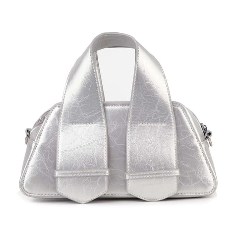 Buckle Accented Hand Tote