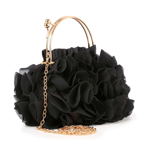 Ruffled Evening Bag