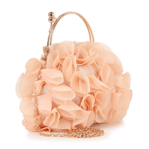 Ruffled Evening Bag