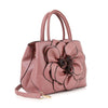 Raised Floral Hand Tote