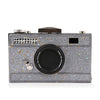 Glittery Camera Metal Frame Evening Bag