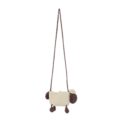 Crochet Sheep Design Shoulder Bag