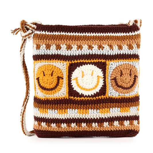 Crochet  Design Happy Crossbody Sling