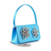 Rhinestone Knotted Flower Design Evening Bag