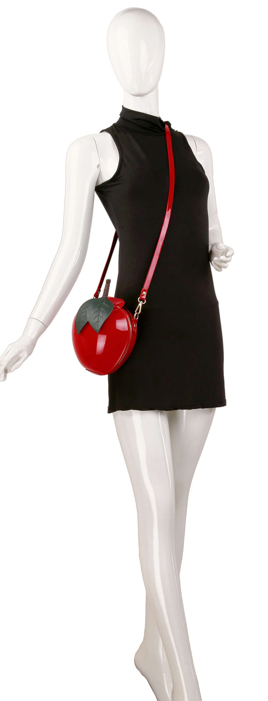 Modern Patent Apple Shulder Bag