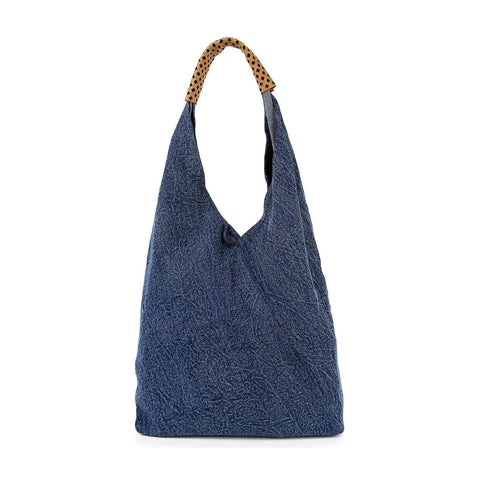 Canvas Denim Tall Shoulder Bag