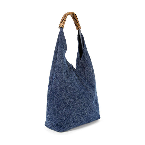 Canvas Denim Tall Shoulder Bag