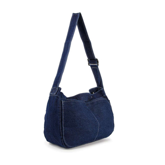 Canvas Denim Shoulder Bag