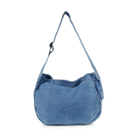 Canvas Denim Shoulder Bag