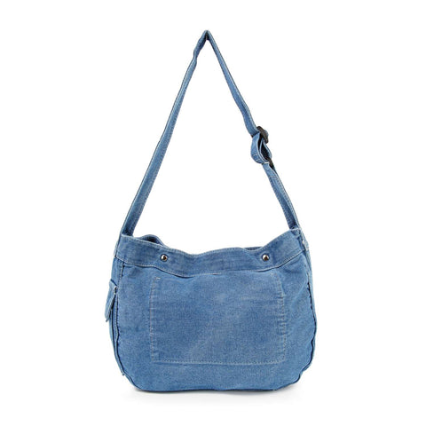 Canvas Denim Shoulder Bag