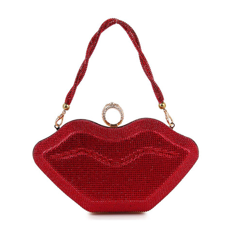 Sparkling Lips Petite Evening Bag