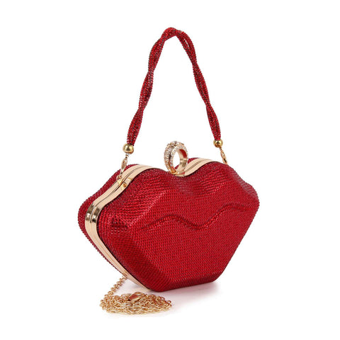 Sparkling Lips Petite Evening Bag