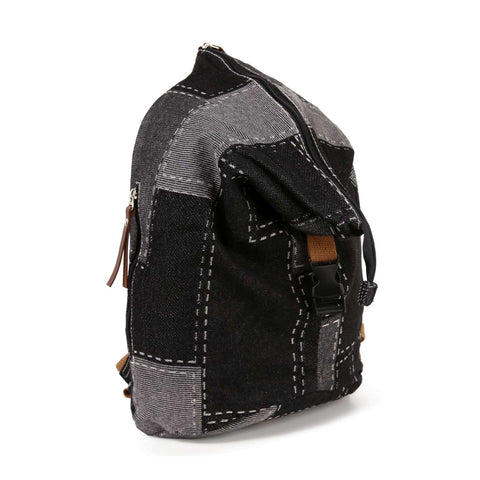 Patchwork Denim Fashion Backpack