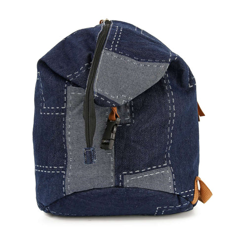 Patchwork Denim Fashion Backpack