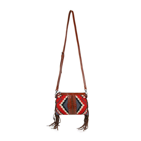 Aztec Pattern Western Shoulder Bag