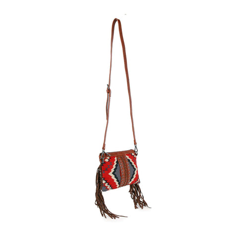 Aztec Pattern Western Shoulder Bag