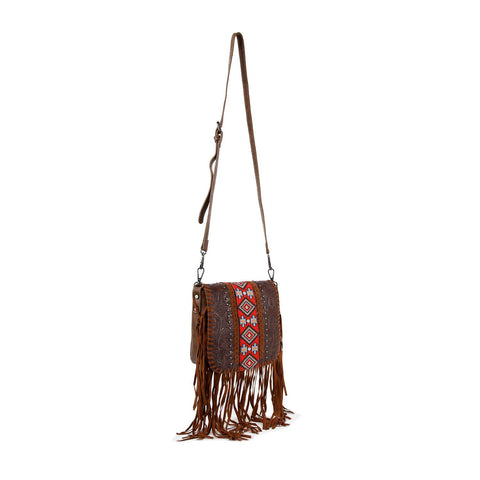 Western Design Fringed Shoulder Bag