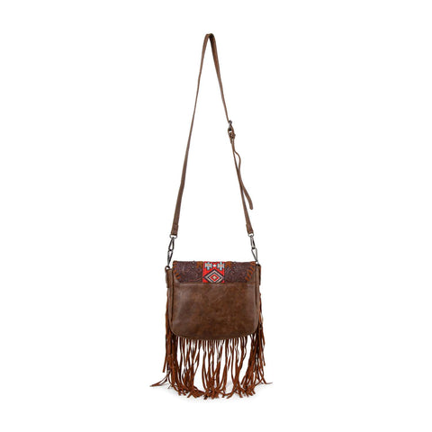 Western Design Fringed Shoulder Bag