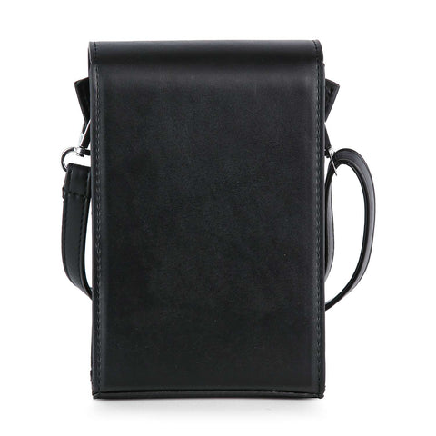 Decorative Cross Accented Petite Crossbody Bag