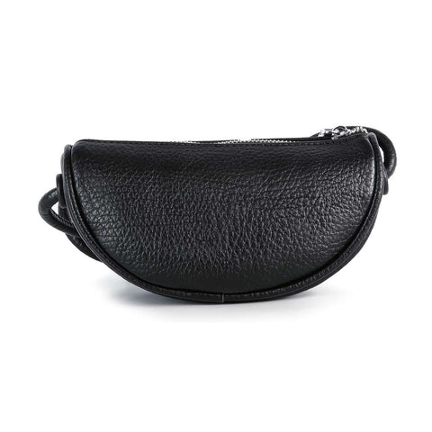 Braided Handle Studded Rhinestone Crossbody Bag