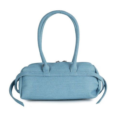 Rhinestone Belted Hand Tote