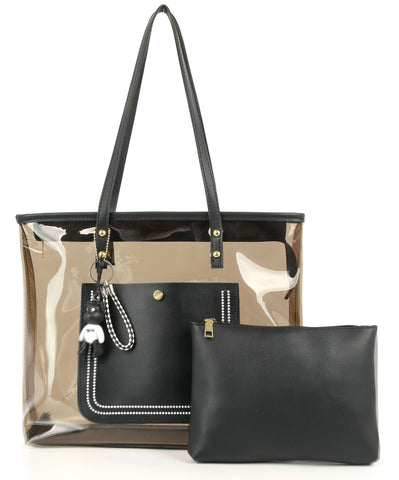 Clear Tote Bag Set
