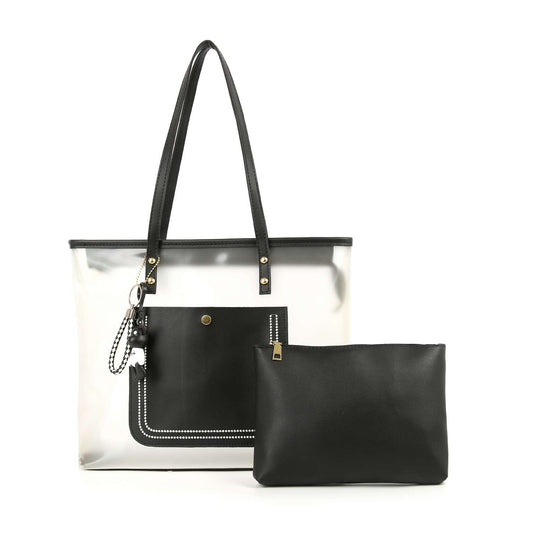 Clear Tote Bag Set