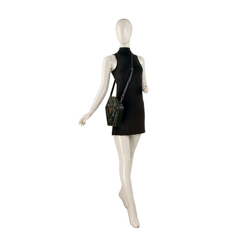 Coffin Cross Design Shoulder Bag