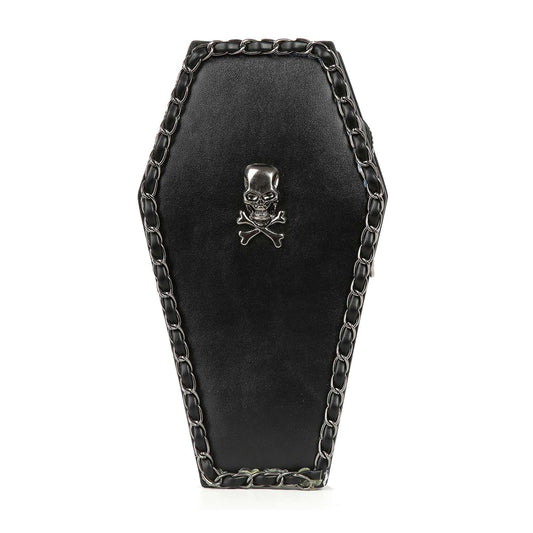 Petite Coffin And Skull Shoulder Bag