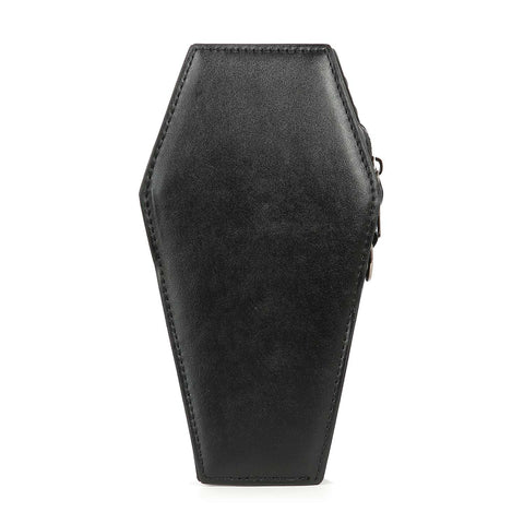 Petite Coffin And Skull Shoulder Bag